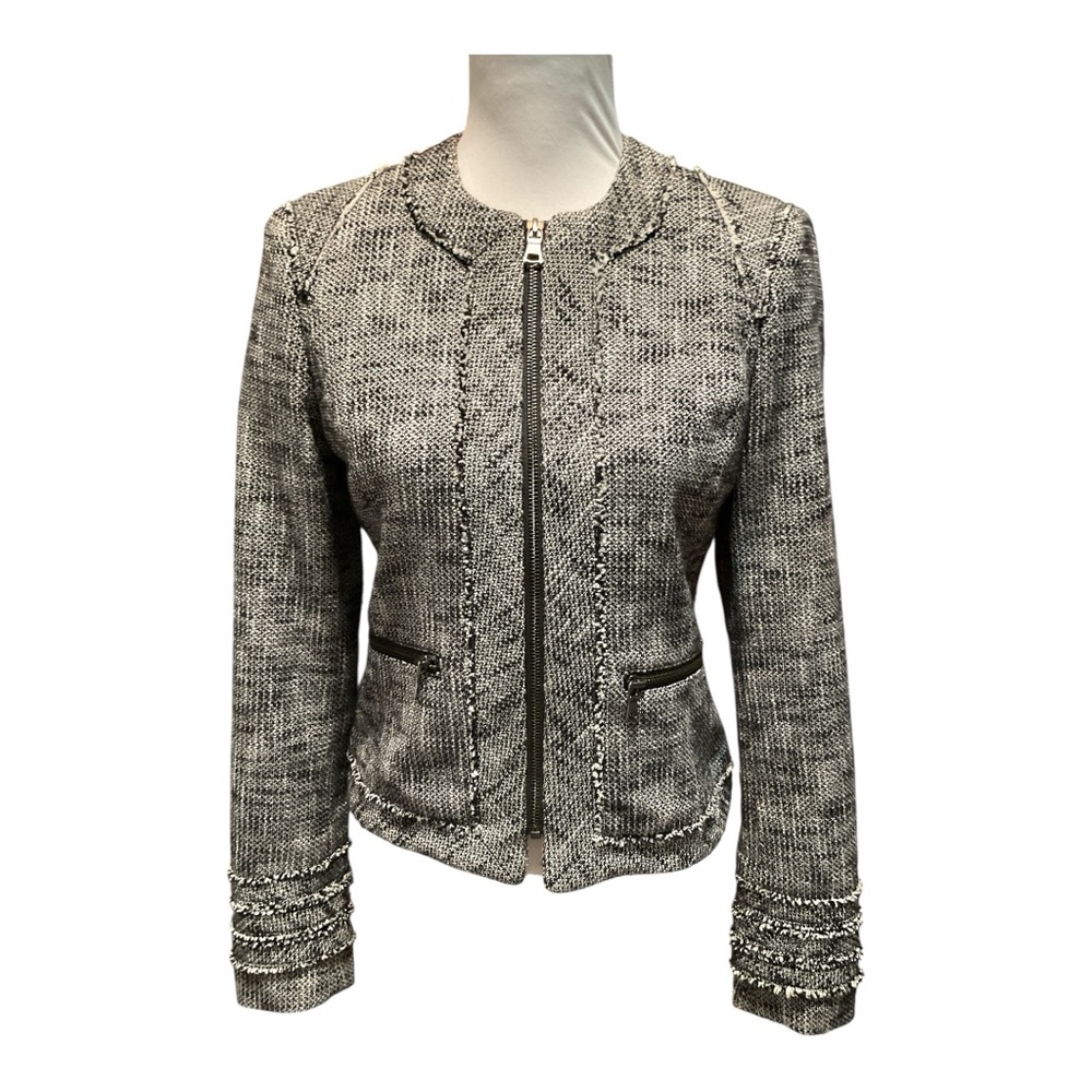 Banana Republic Tweed Cropped Jacket Size 2